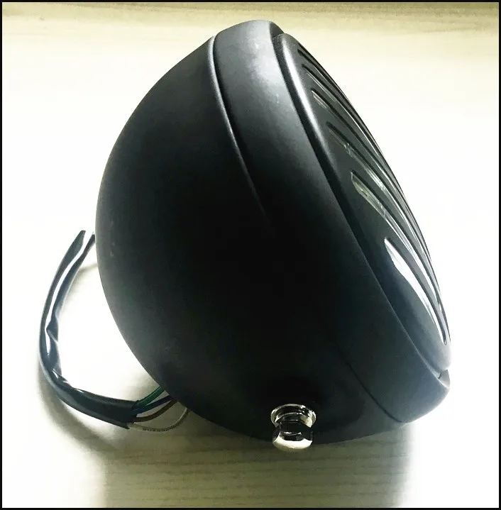 

Retro Vintage Motorcycle Mount Headlight Cafe Racer Bobber Old School Cruiser Custom