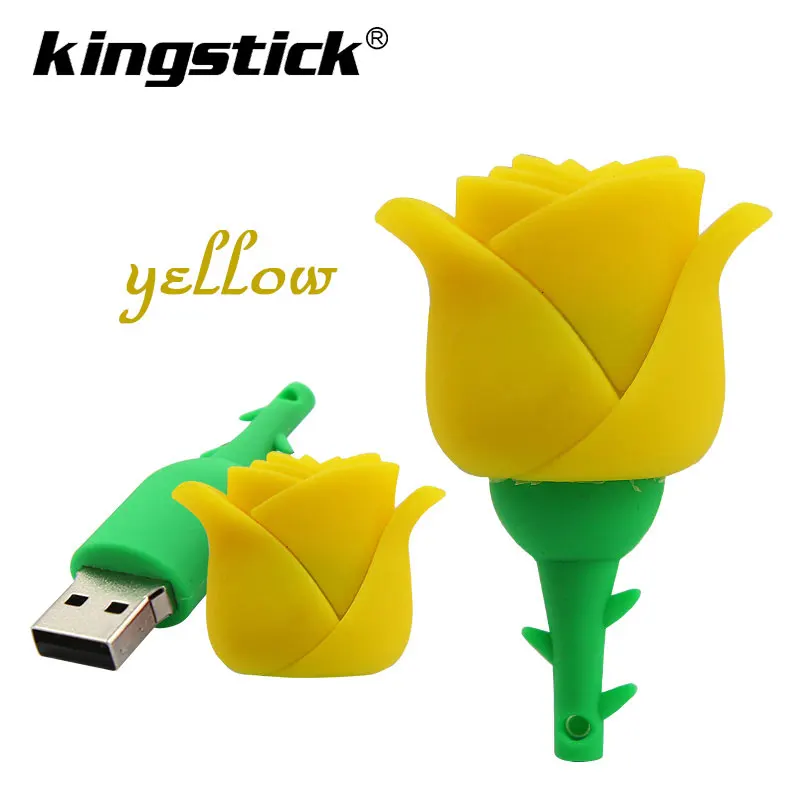 Креативный 5 цветов, красивый цветочный флеш-накопитель, красная роза, usb флеш-накопитель, флешка, 4 ГБ, 8 ГБ, 16 ГБ, 32 ГБ, 64 ГБ, подарок для влюбленных девушек