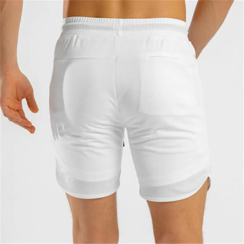 

Men Casual Breathable Quick-drying Sports Shorts Football Gym Running Jogging Sweat shorts summer loose elastic bandage shorts