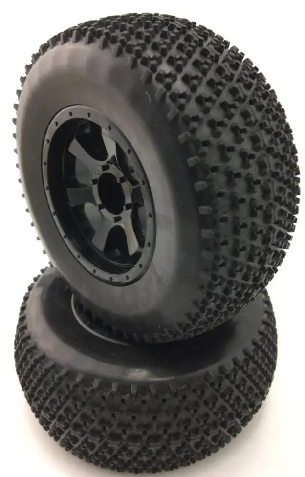 4 шт. колеса и шины для hraxxas 1/10 строчка короткий ход модель грузовика HSP HPI kyosho tiiya