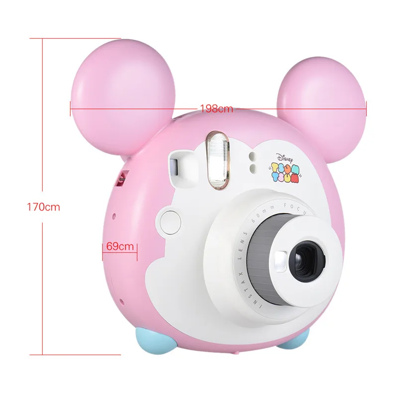 Оригинальная камера Fuji милая розовая Fujifilm Instax mini TSUM мгновенная пленочная печать