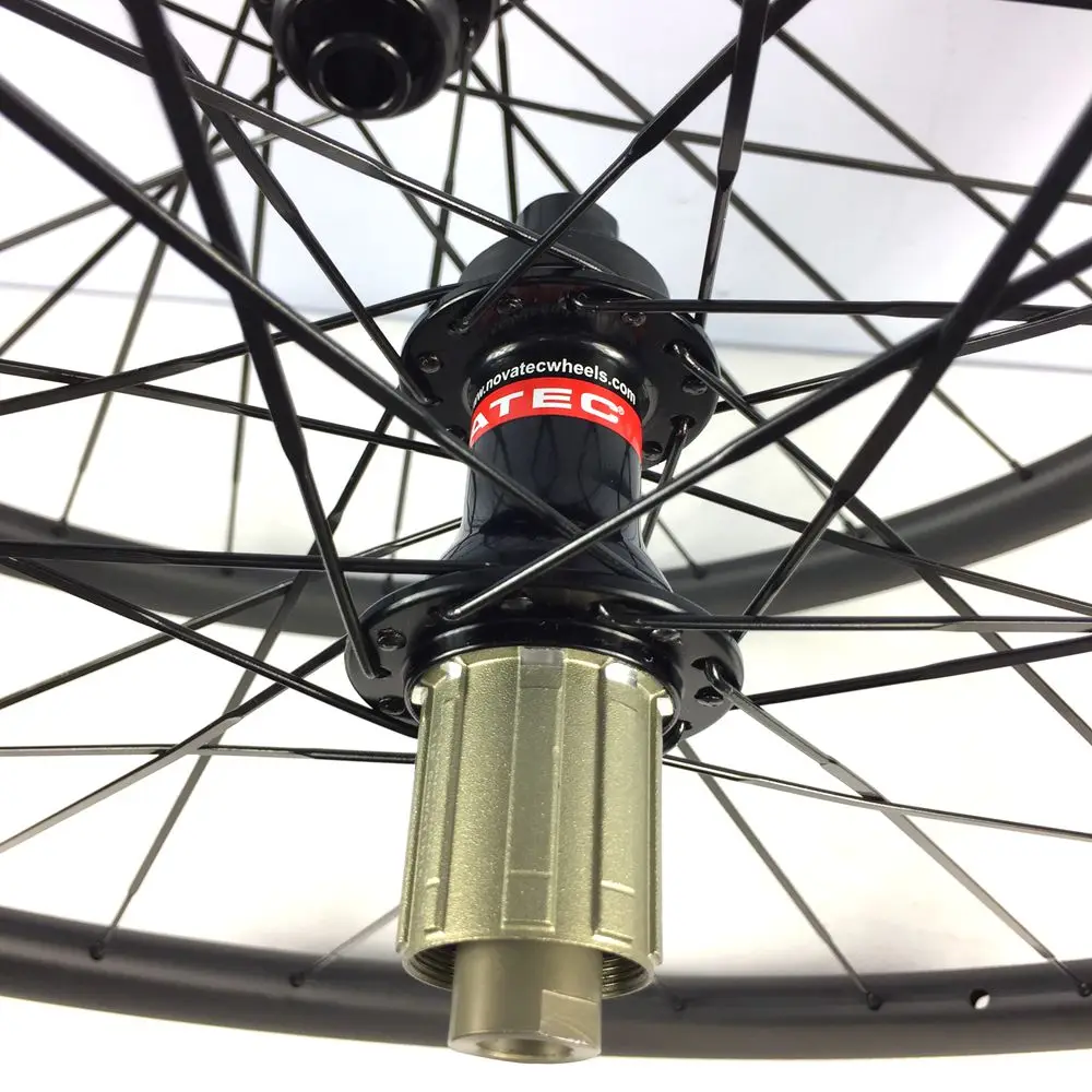 BIKEDOC 29er Carbon Fibre Mountain Bike Tubeless Wheels 27MM Width 23MM Depth Central lock Wheel set | Спорт и развлечения
