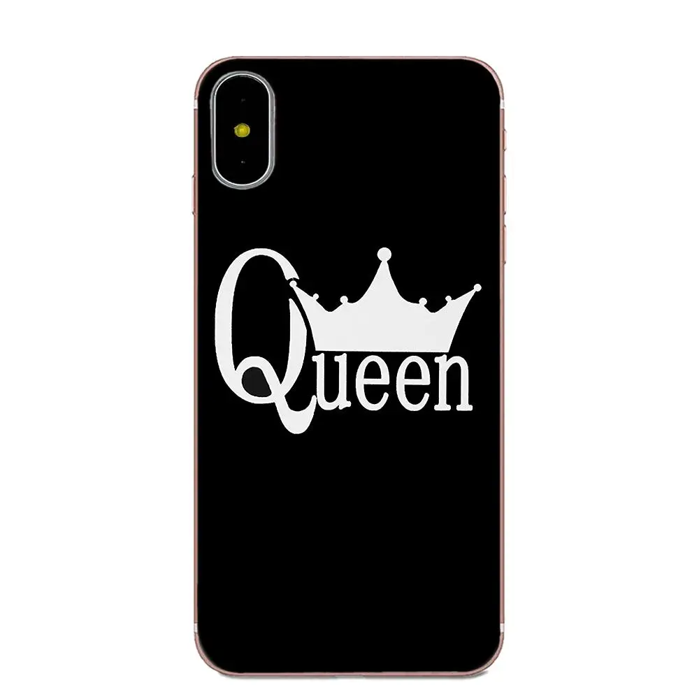 Bitch 01 King Queen мягкие сумки из ТПУ чехлы для Huawei P7 Honor 4C 5A 5C 5X 6 6C 6A 6X 7 7X 8 9 V8 V10 Y3II Y5II Y6II G8