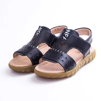 2021 summer boy beach sandals kids genuine leather shoes fashion sport sandals children sandals for boys casual leather shoes