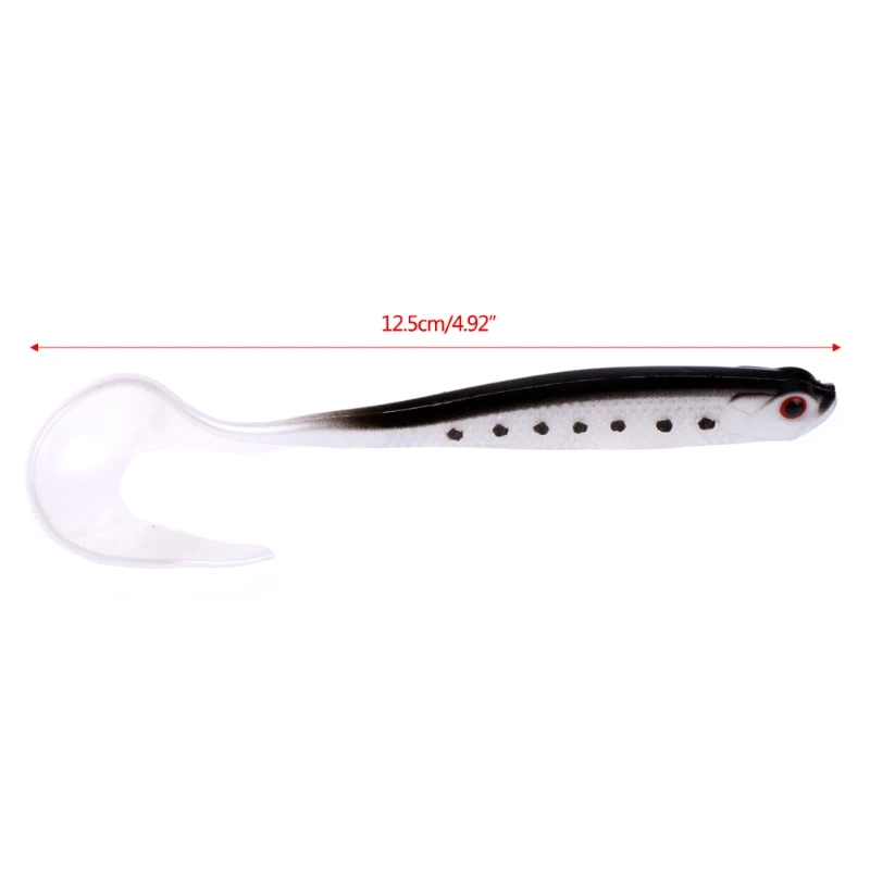 Рыбалка 12 5 см 5g Мягкая приманка для рыбалки искусственная Плавание Jig Head снасти