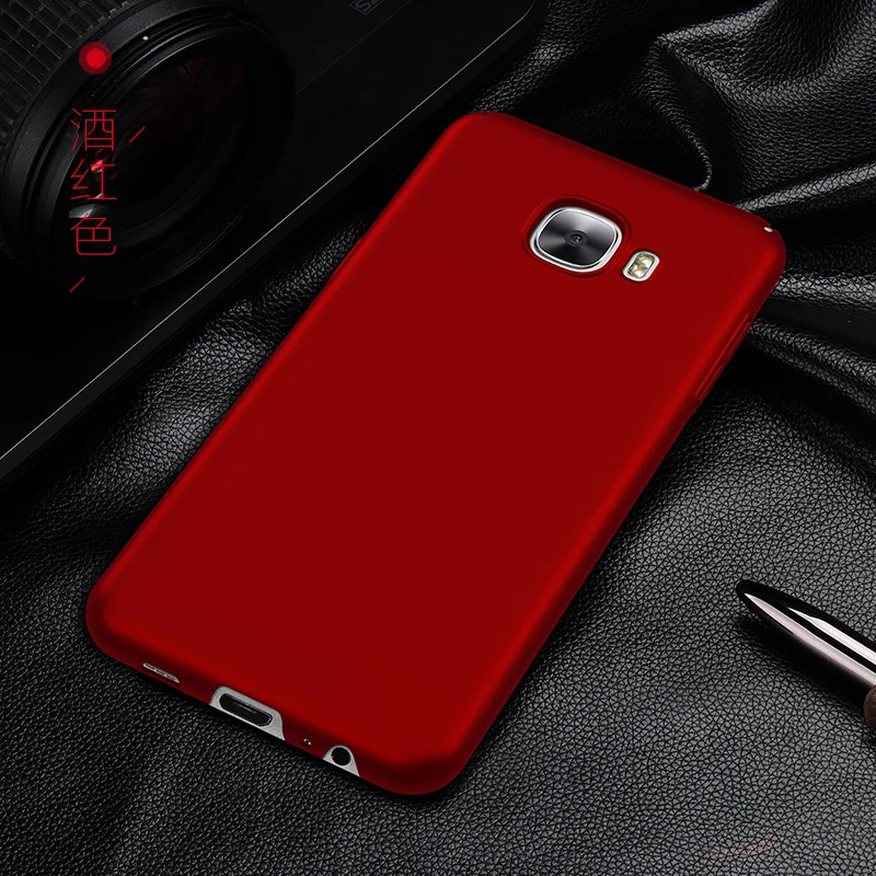 Fashion Housing For Samsung Galaxy C5 Case 360 Full Protection Matte Hard Slim Back Cover C5000 Phone Cases |