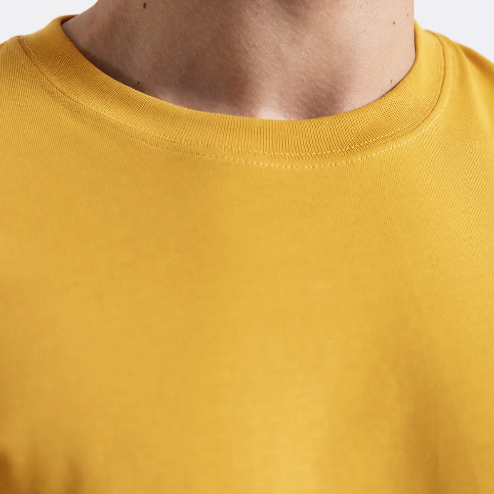 SIMWOOD 2021 летняя новая мужская футболка из 100% хлопка однотонная Повседневная с