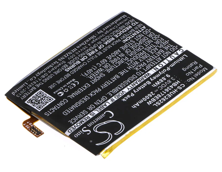 Cameron Sino Высококачественная 2600mAh батарея HB436178EBW + для Huawei Mate S CRR-CL00 CL20 CRR-L09 CRR-UL00 UL20 E2629
