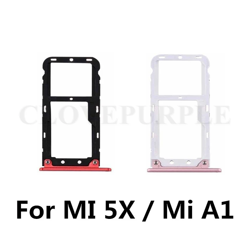 1 шт. держатель для sim карты слот адаптер Xiaomi 5X Mi A1 MI5X запасные части|tray holders|sim card