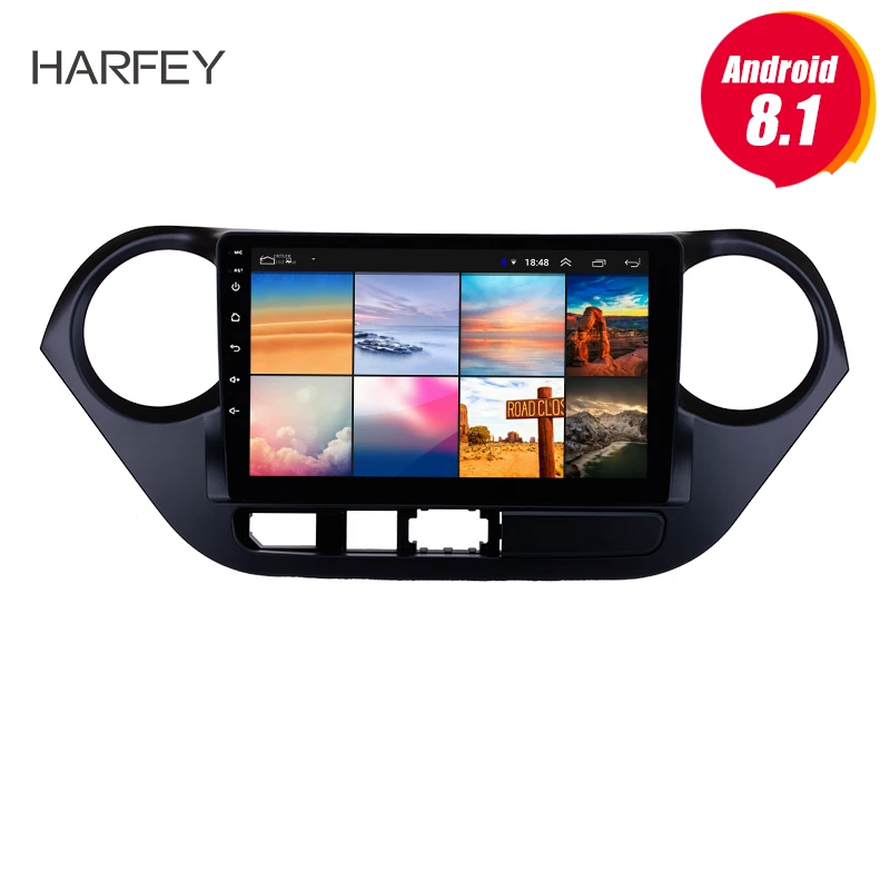 Автомагнитола Harfey с GPS мультимедийный плеер для HYUNDAI I10 Grand i10 RHD Android 2013 2Din Wi Fi