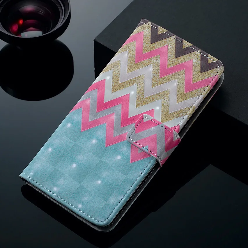 Sunjolly для huawei P10 Lite 3D рельеф из искусственной кожи чехол телефона карты бумажник