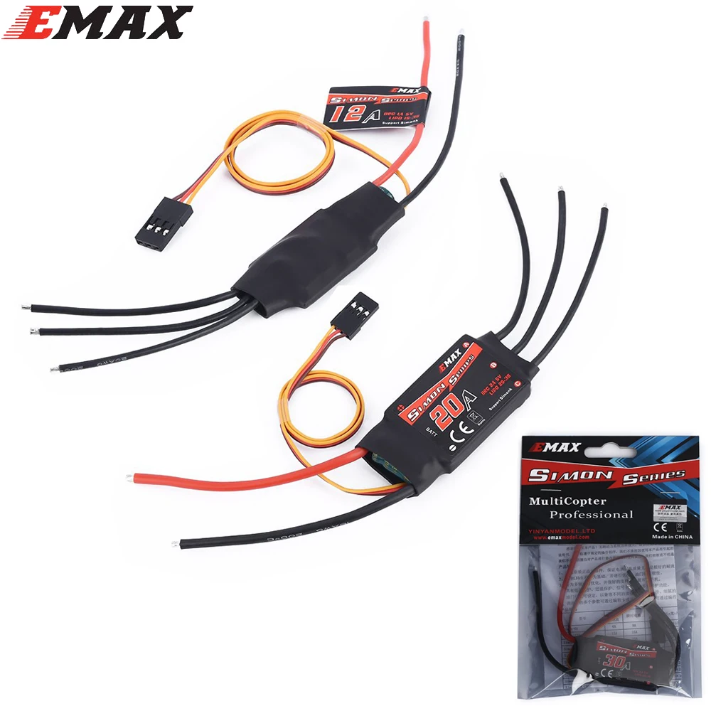 Emax Simonk серия 12A 20A 30A ESC для квадрокоптера QAV250 F450 F500 F550 RC Мультикоптер Квадрокоптер |