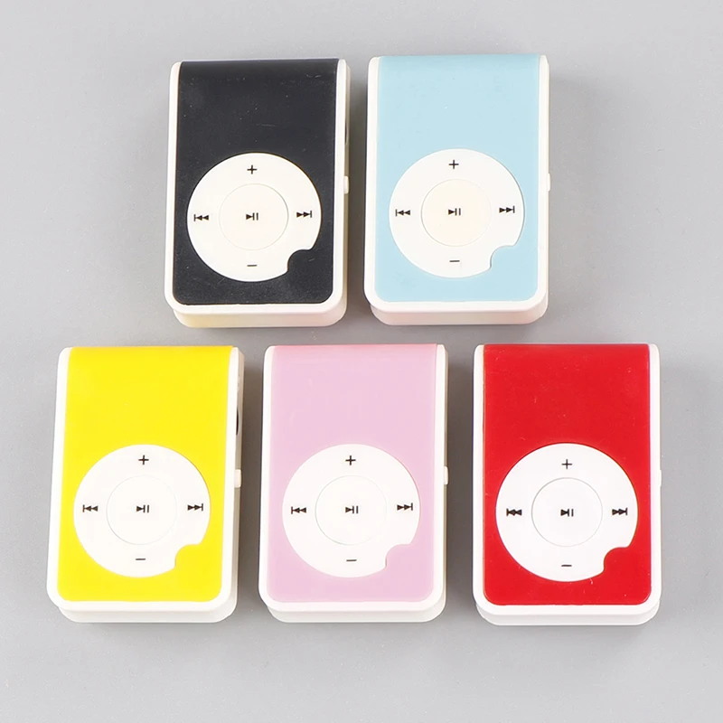 Портативный Micro SD TF карта музыкальный медиа mp3-плеер Hifi мини зажим металлический