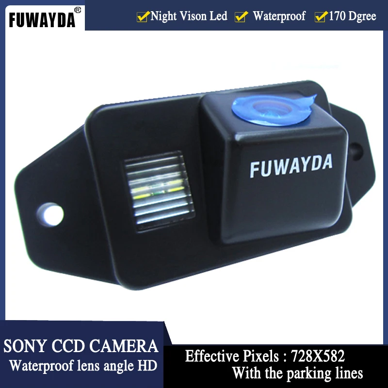 Камера заднего вида FUWAYDA Беспроводная парковочная камера SONY CCD для Toyota Land Cruiser 120