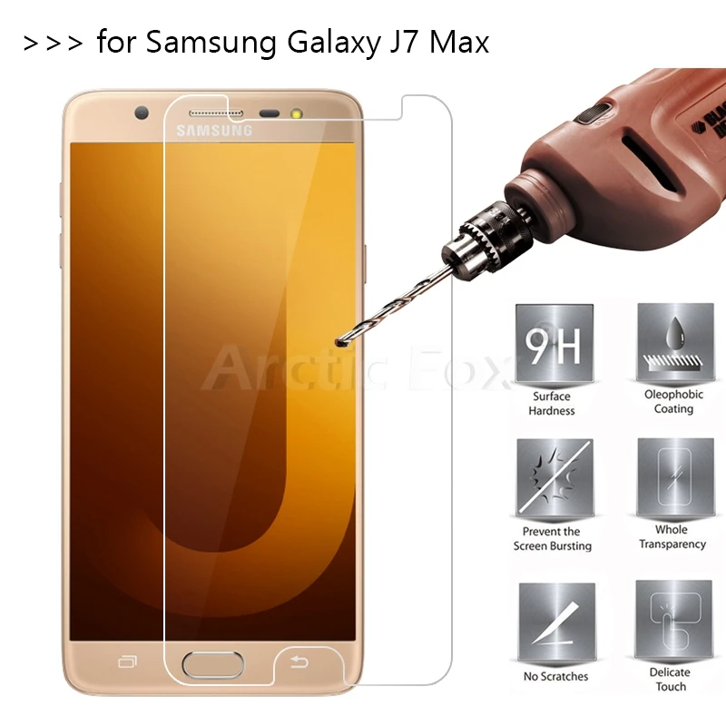 2.5D 0 26 мм 9H Премиум Закаленное стекло для Samsung Galaxy J7 Max Защитная пленка Max|glass for