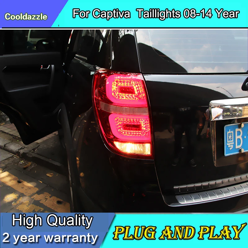 Светодиодный задний фонарь для Chevrolet Captiva 2 шт. 2008 2009 2010 2011 2012 2013 2014 светодиодный