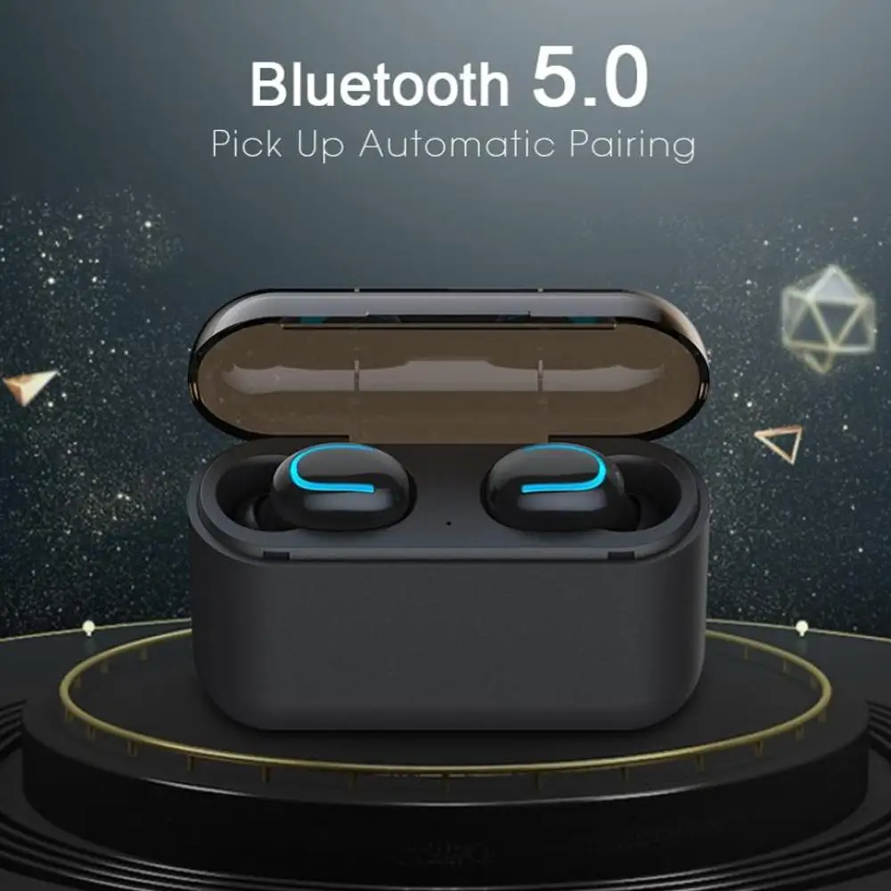 Bluetooth 5 0 наушники TWS беспроводные Blutooth гарнитура для спорта игровая телефона PK HBQ |