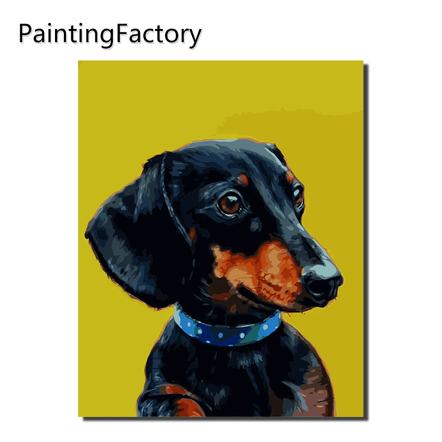 PaintingFactory холщовая картина по номерам современная домашняя настенная Акриловая