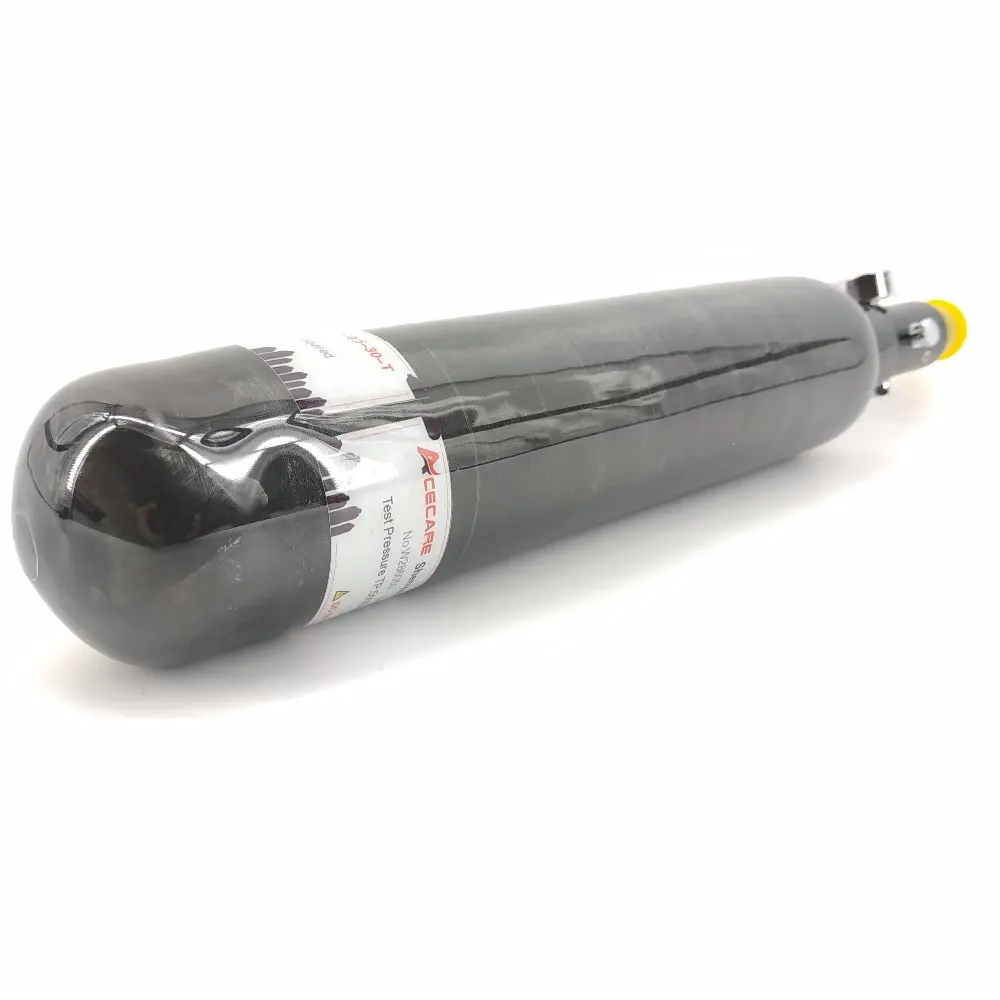AC30561 0.5L 300bar Carbon Fiber Gas Cylinder For Pcp Air Gun Paintball Tank With Regulator Drop Shipping Acecare | Безопасность и