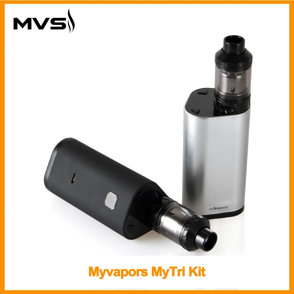 [RU/US] MyVapors myTri комплект выход 300 Вт VW/TC/TCR режим Vpae комплект 510 нить против Myvapors Myjet электронная сигарета