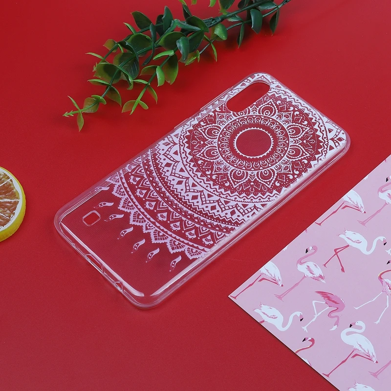 Мягкий чехол из ТПУ для Galaxy S10 S10e A9 star A8S M10 M20 A30 A50 M30 A70 A40 мандала хна Пейсли