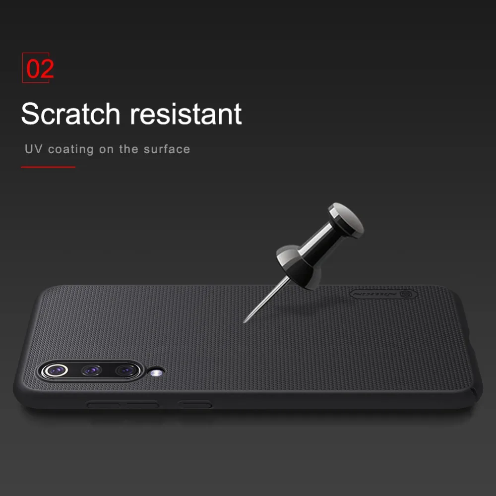 Чехол для Xiaomi Mi 9 SE чехол Mi9 NILLKIN Супер Матовый экран матовая жесткая задняя крышка