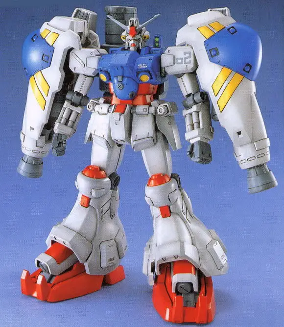 Bandai Gundam MG 1/100 RX 78 GP02A мобильный костюм сборные модели наборы экшн фигурки детские