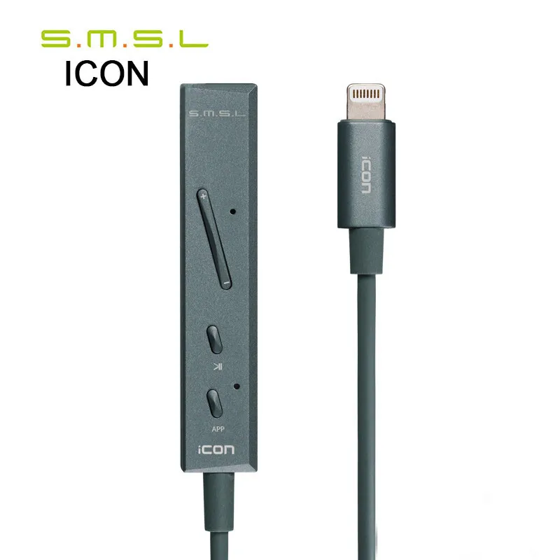 SMSL значок HIFI аудио декодер ЦАП усилителя Встроенный микрофон Портативный