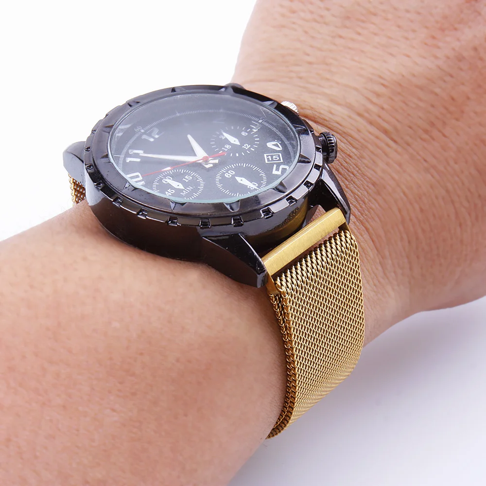 18 мм 20 мм 22 мм Магнитная Миланская петля для samsung Galaxy Watch Active 42 мм 46 мм gear Sport S2 S3 Amazfit bip huawei ремешок