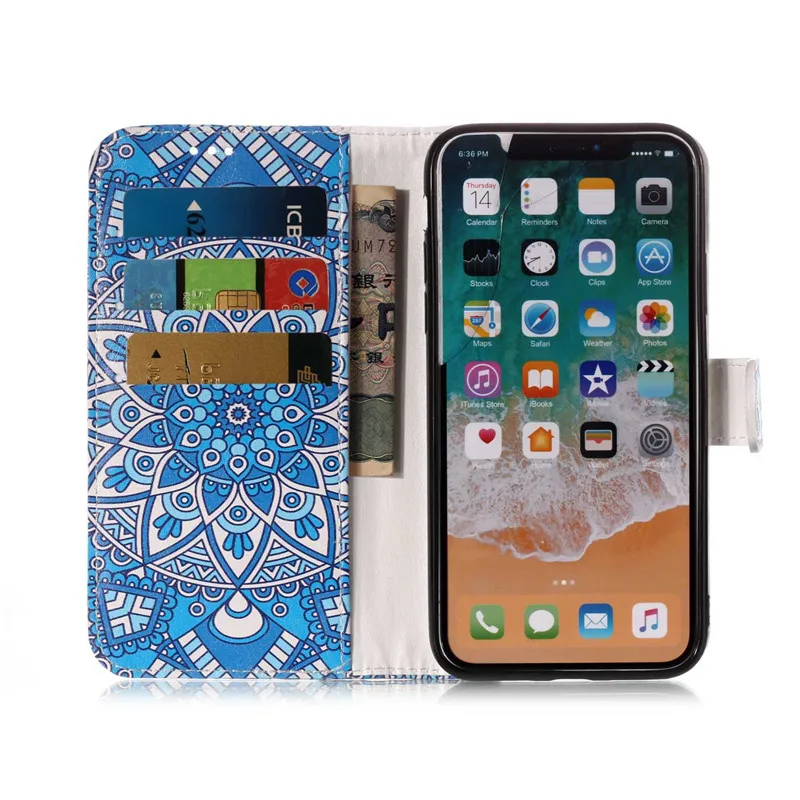 Мраморный флип кошелек чехол для телефона iphone XS Max чехлы 5S 5 SE 6 6S 7 8 Plus X XR задняя
