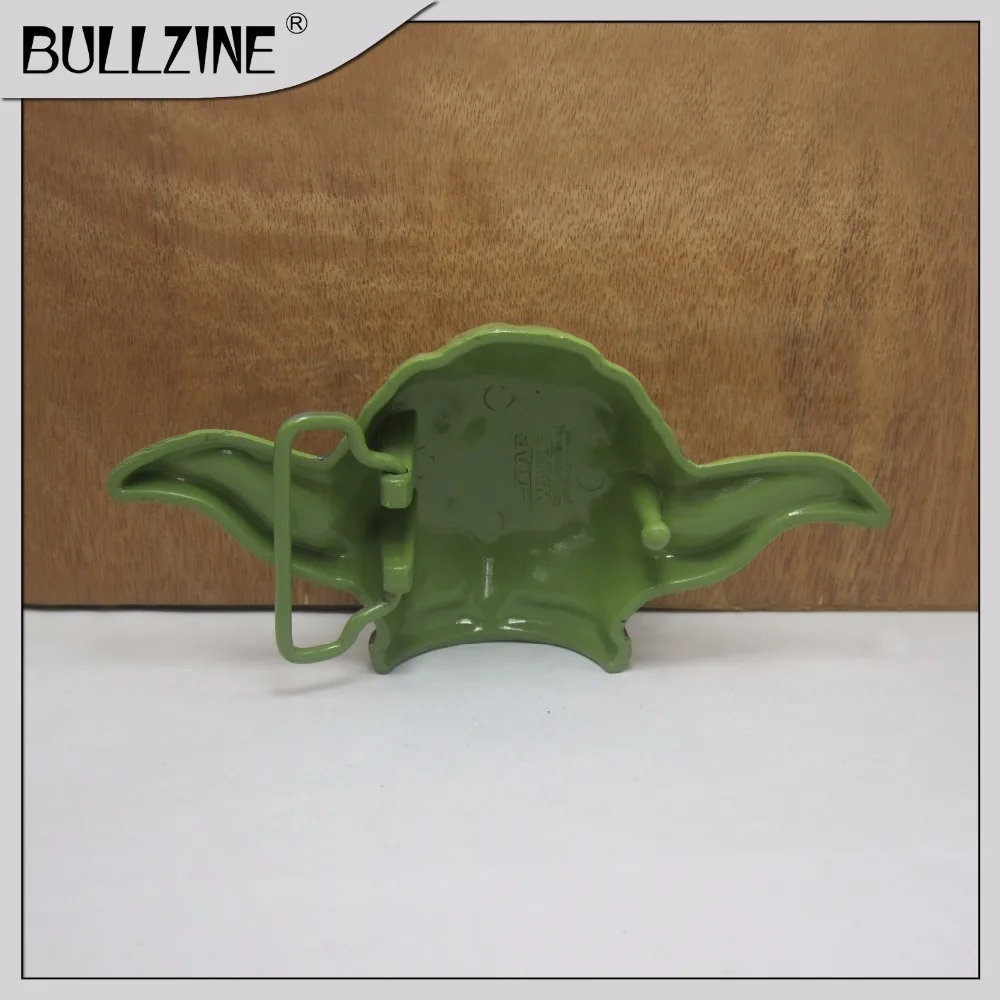 Оптовая продажа пряжка для ремня Bullzine из цинкового сплава с зеленым покрытием