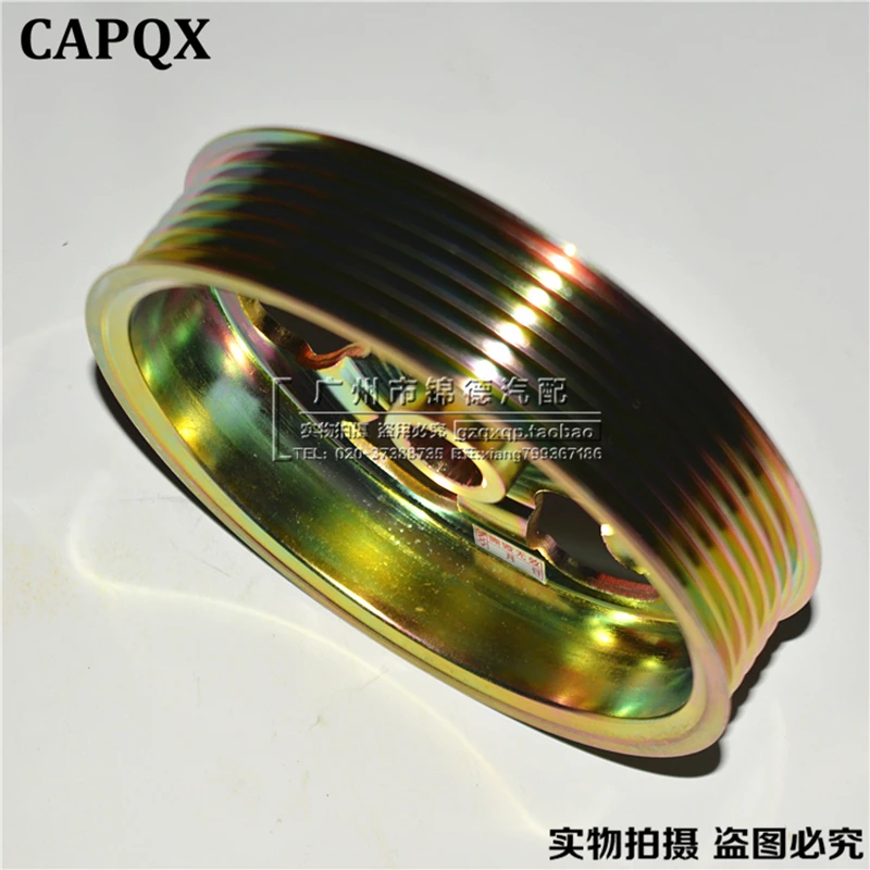 Высокое качество усилитель руля насоса шкив для Honda Accord CM4 CM5 2.0L 2.4L 2003-2007 OEM: 56483-PNC-004