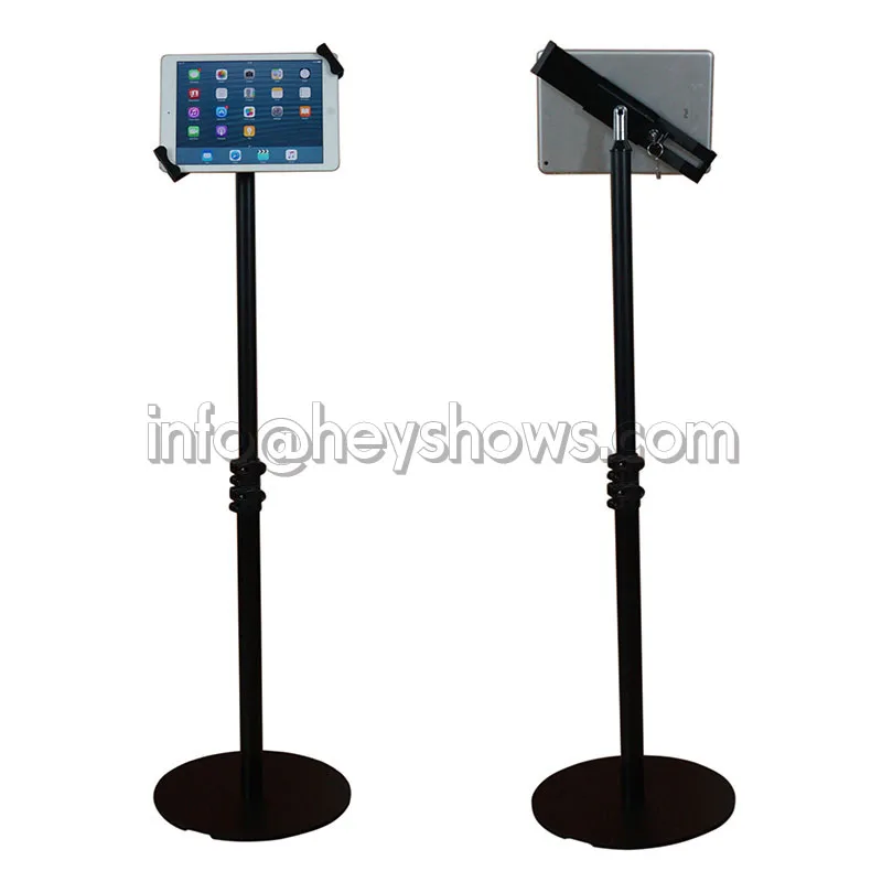 Miglior Tablet Universale Di Sicurezza Pavimento Del Basamento Anti Theft Per 7-10.1 ''Tablet Estensibile Supporto Ipad Con Flessibile Morsetto Di Blocco Staffa