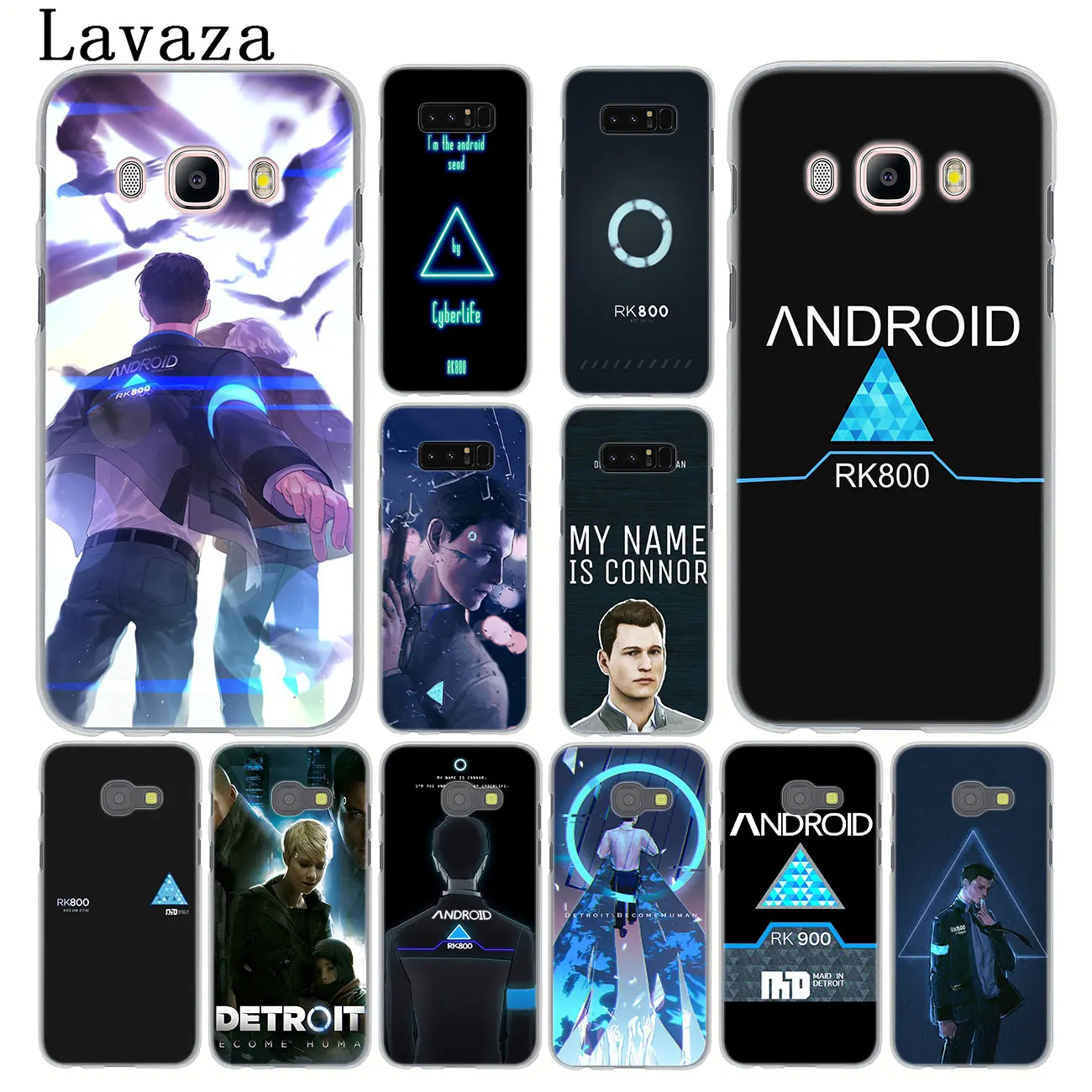 Чехол для телефона Lavaza Detroit Become Human RK800 Connor Samsung Galaxy Note 10 9 8 A9 A8 A7 A6 Plus 2018 A3 A5 2017 2016 2015