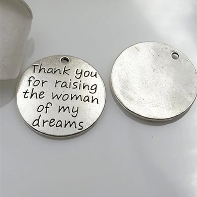 Самодельные Украшения из сплава аксессуары God Have you in has Hand dangle jewelry manual materials 23mm round