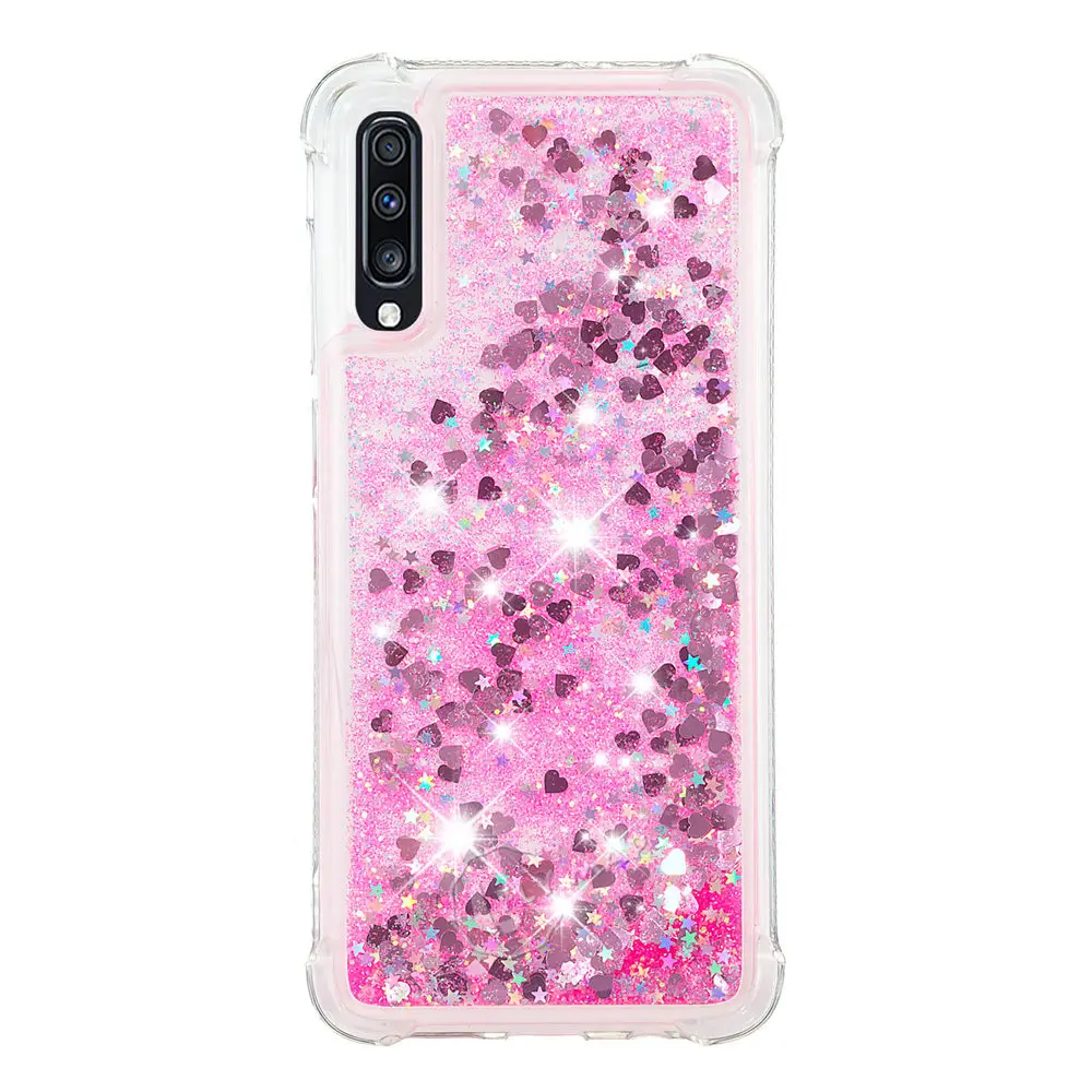 Блестящий чехол со звездами для Samsung Galaxy A70 A 70 2019 A705FD A705F/DS SM-A705FD SM-A705F/DS жидкий