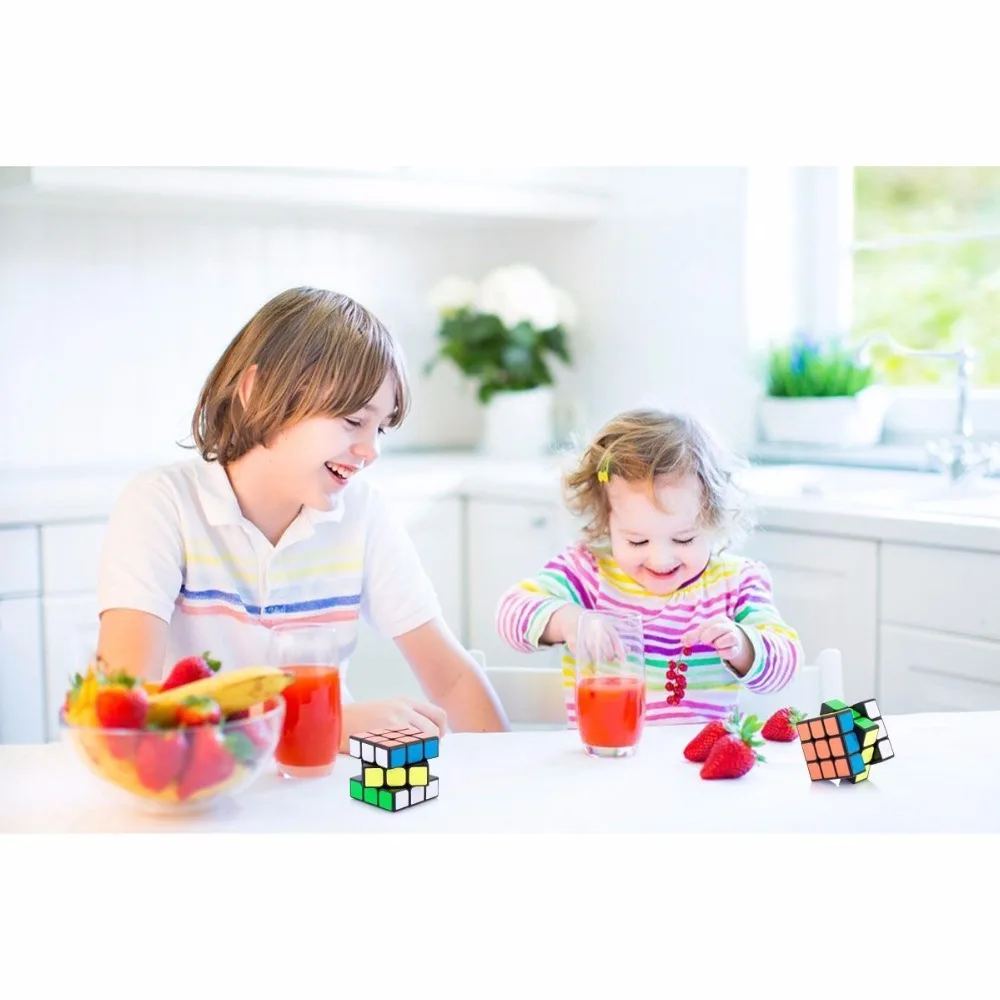 D FantiX Moyu Cubing классе Mofang Jiaoshi MF3 3x3 головоломка с быстрым кубом Cube