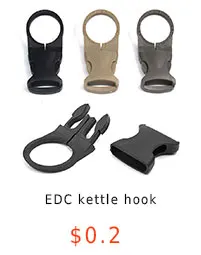 1 шт. EDC открытый ящик для выживания туристическое снаряжение водонепроницаемый герметичный защита от давления туристические Портативные Инструменты(без инструмента в коробке