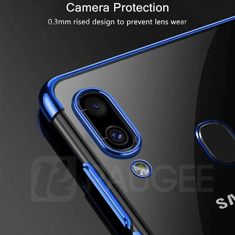 Покрытие чехол для Samsung Galaxy A50 TPU край задняя крышка A30 A40 A7 A9 2018 M20 S10 S10e + Plus |