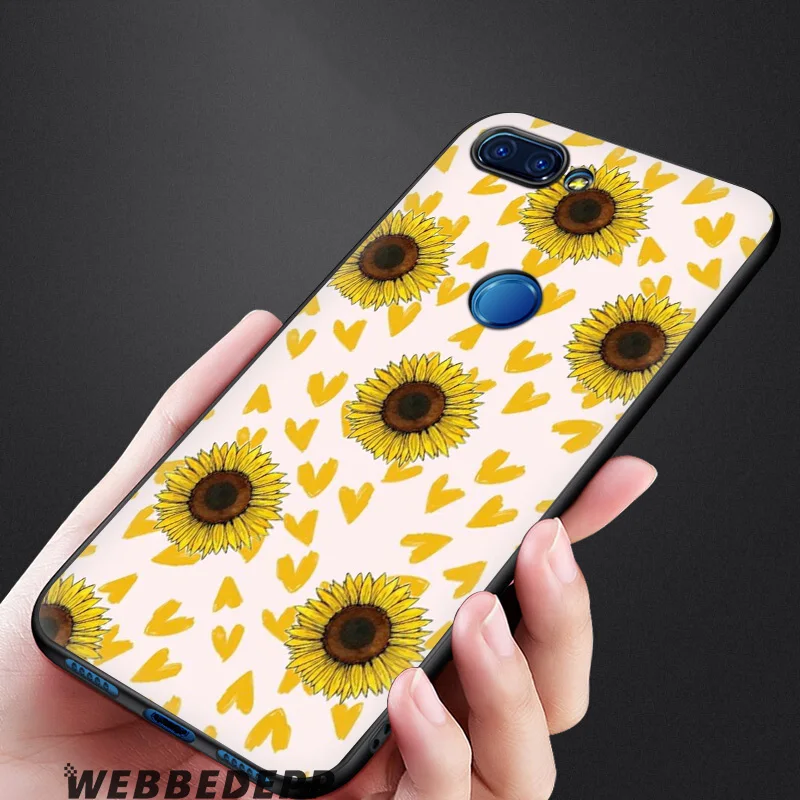 WEBBEDEPP Yellow Flower Sun Soft Case for Xiaomi 9 8 SE 6 A1 A2 Lite MIA1 MIA2 MI8 MI6 MAX 3 POCOPHONE F1 |