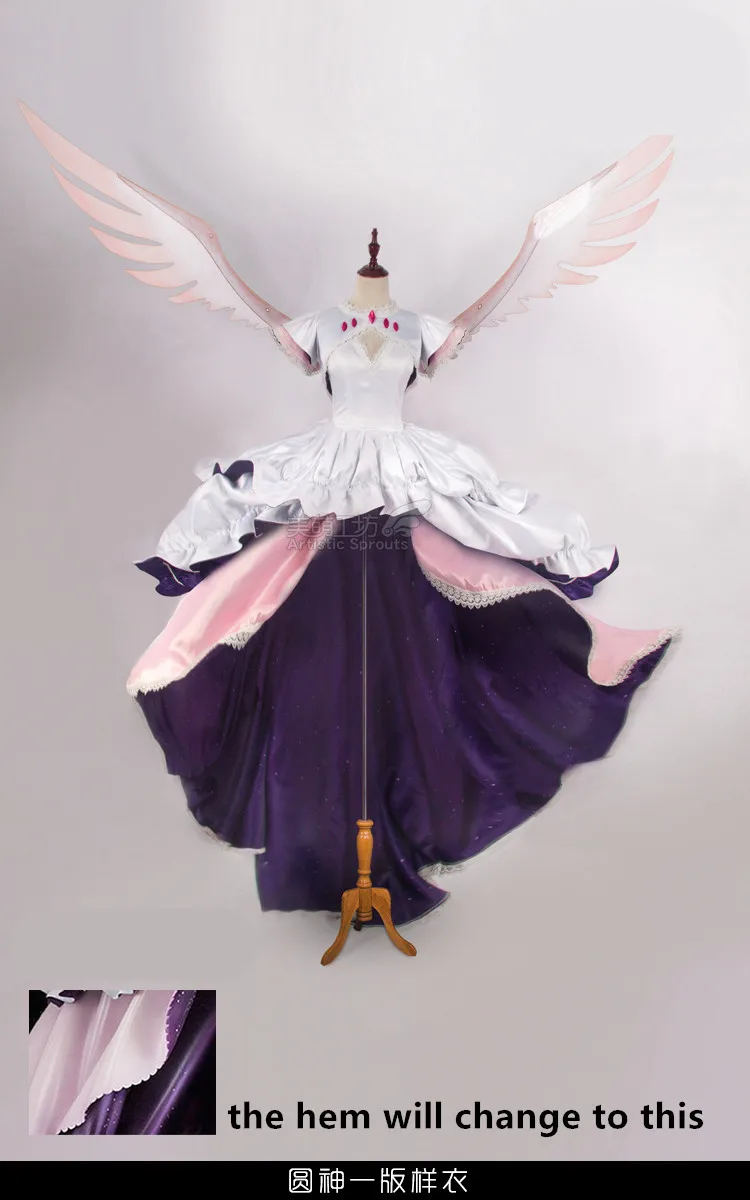 {STOCK}Puella Magi Madoka Magica Аниме Косплей Kaname косплей Женский костюм|Костюмы аниме| |