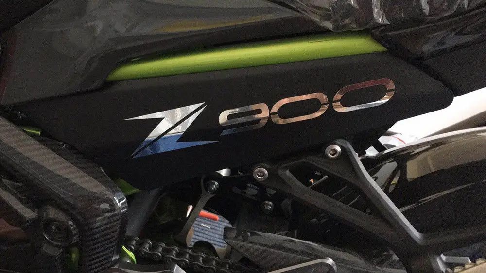 CNC алюминий левый и правый обтекатель сбоку панель накладка для 2017 Kawasaki Z900