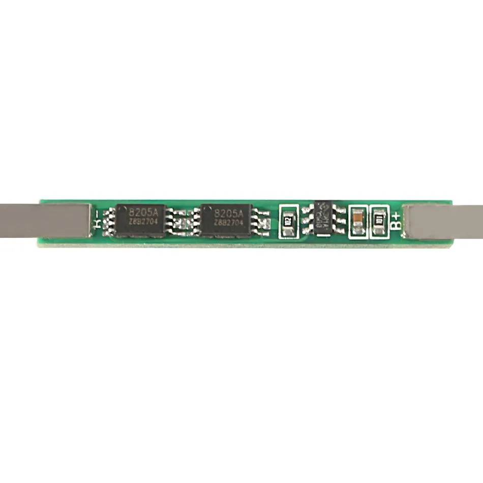 Aokin 10 шт. 1S 3 7 V 4A li Ion BMS PCM 18650 Защитная плата для батареи PCB литиевого льва литиевой с