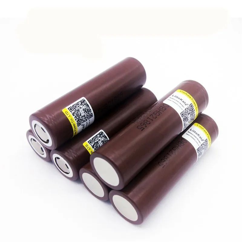 Аккумулятор LiitoKala HG2 18650 3000 мАч для электронных сигарет перезаряжаемый фонарик