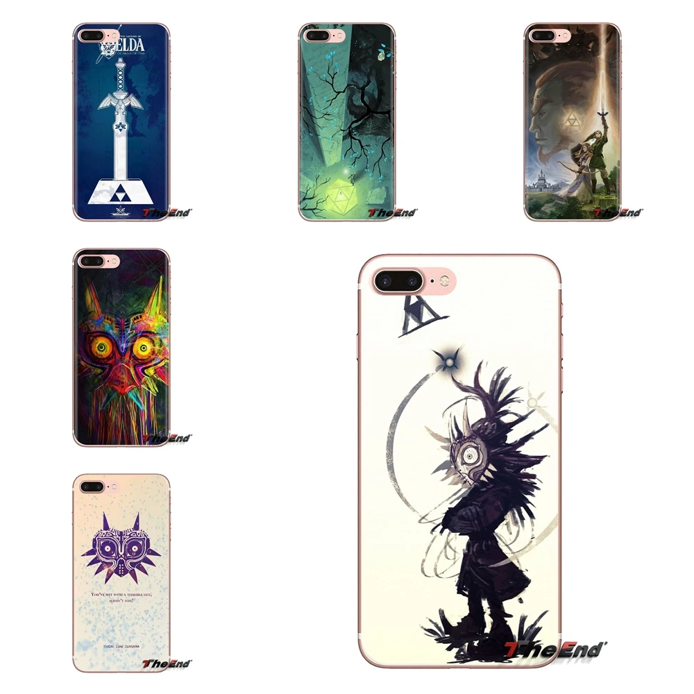 Прозрачные мягкие чехлы для Huawei Mate Honor 4C 5C 5X 6X 7 7A 7C 8 9 10 8C 8X 20 Lite Pro Legend of zeldas Majora's Mask