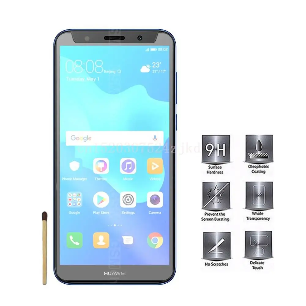 Стекло для HUAWEI y5 lite 2018 защита экрана закаленное стекло Huawei Y5 стеклянная защитная пленка|Защитные стёкла и