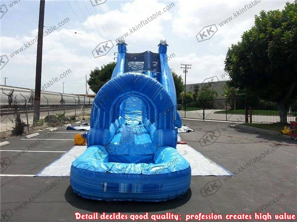 Школьная водная горка с воздуходувкой прочная полоса скольжения горки для жилых