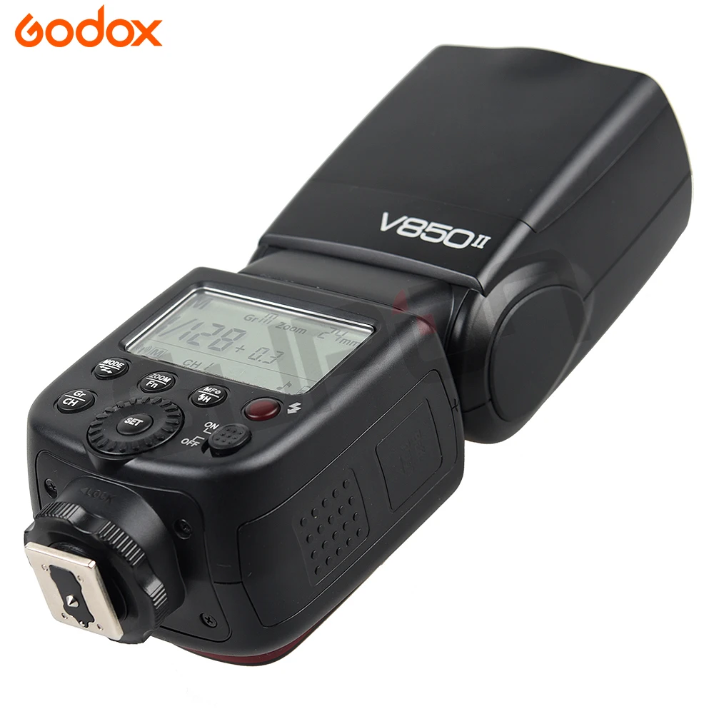 Godox V850II GN60 2 4G Беспроводная система X Speedlite литий ионный аккумулятор светильник для