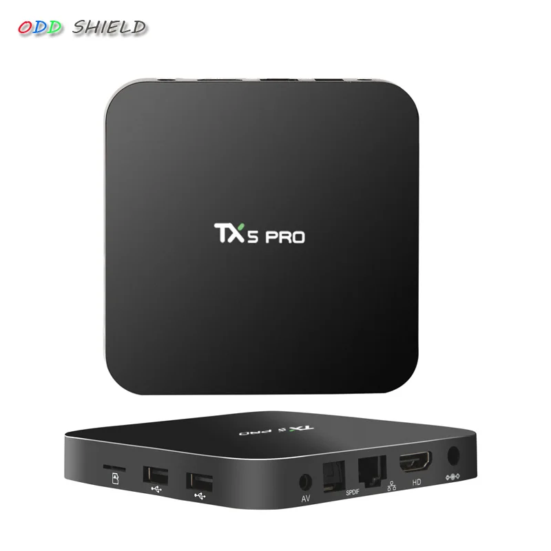 TX5 pro Android TV BOX 4k 1 5 GHz 2GB/16GB Channel VOD Quad Core S905w wifi плеер телеприставка Европа французский