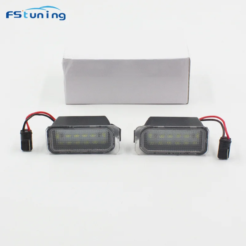 Светодиодная подсветка для номерного знака 12 В Ford Fiesta JA8 ford Focus Mondeo Kuga Galaxy S max|light for